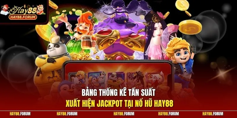 Bảng thống kê tần suất xuất hiện Jackpot tại nổ hũ Hay88
