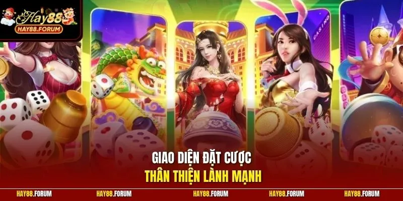 Giao diện đặt cược thân thiện lành mạnh